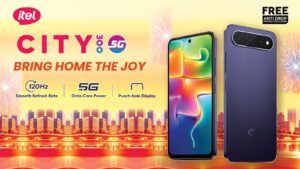 itel launches City 300 5G smartphone at ₹14999