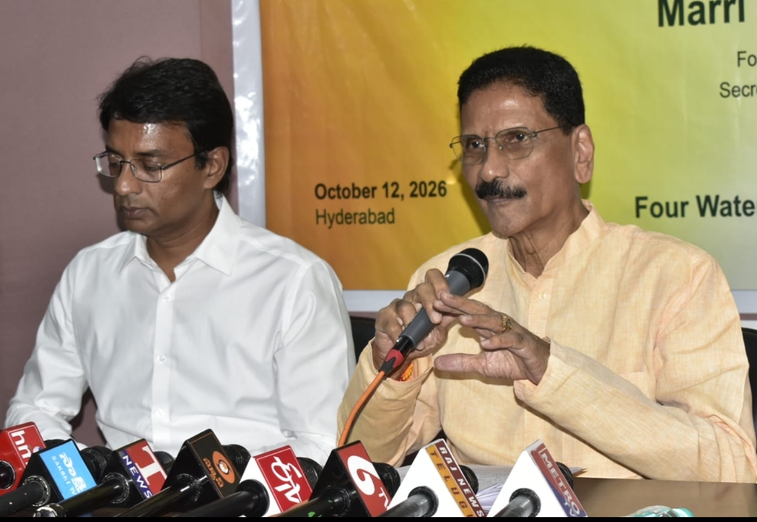 Marri Shashidhar Reddy urges long-term drought strategy, nationwide water conservation