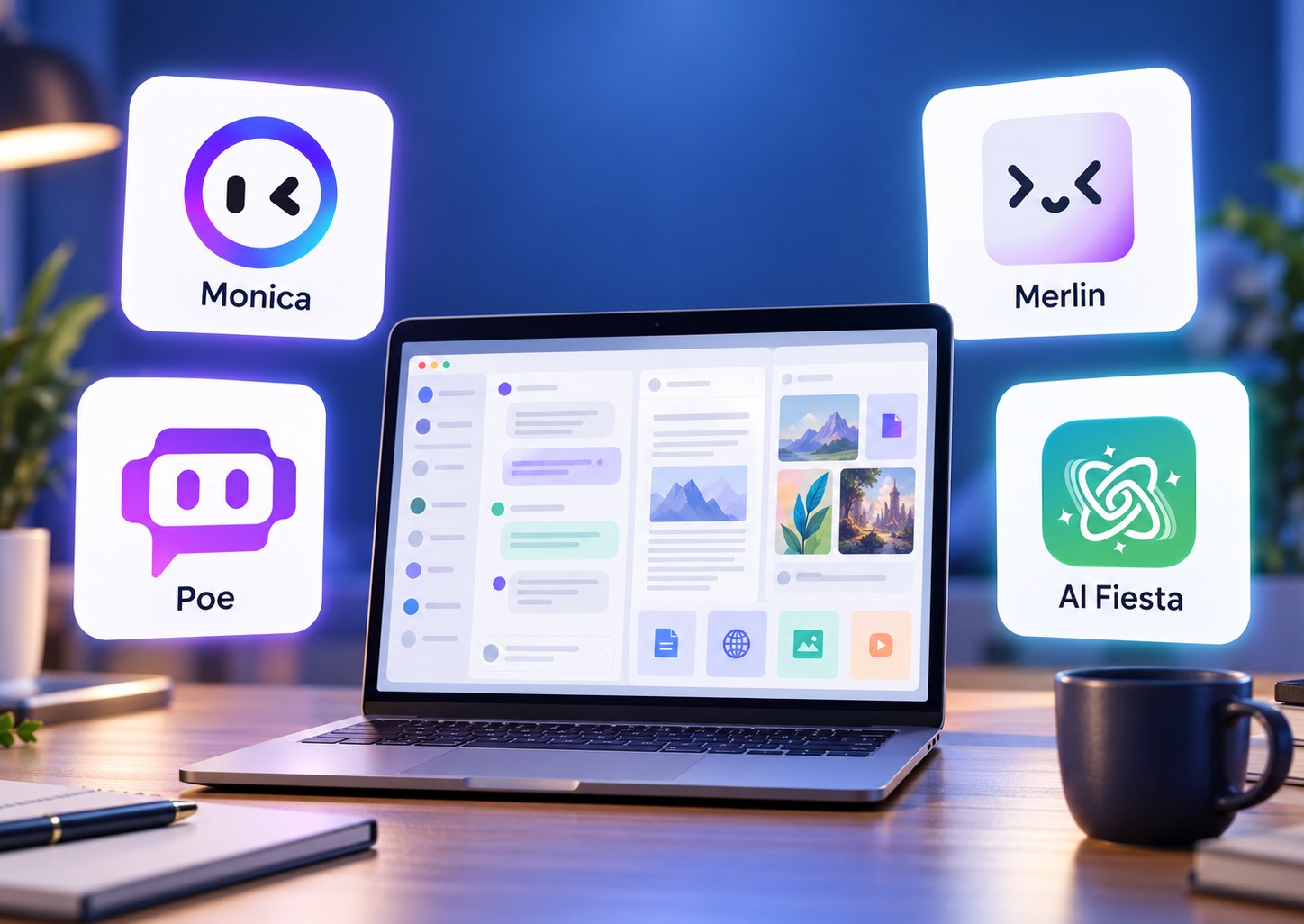 Multi-model AI platforms bring chat, research and creative tools into one interface