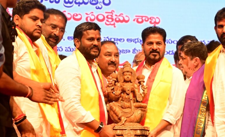 Telangana CM Revanth Reddy announces panel on Mudiraj reclassification from BC-D to BC-A