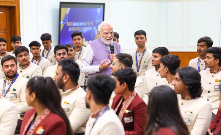 PM Modi urges WorldSkills participants to help strengthen India’s skills ecosystem