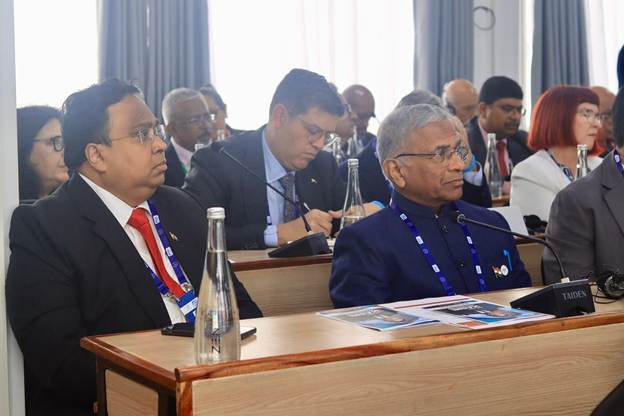 Indian delegation joins IPU Assembly discussions, holds bilateral meetings in Tanzania
